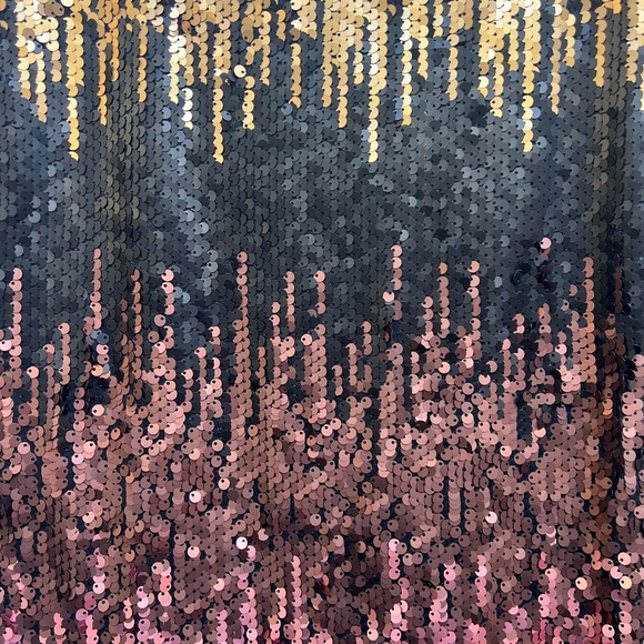 TOBI Backless Multi Sequin Shift Dress Women’s Small - Picture 5 of 11